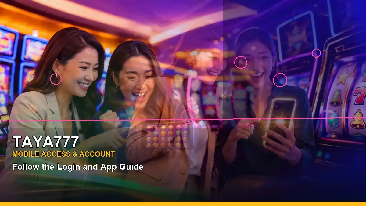 TAYA777 party online slot games featuring an adult Filipina casino host with a right-diagonal composition
