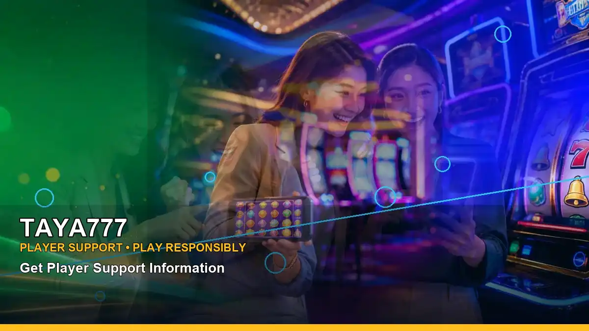 TAYA777 duo online slot games featuring an adult Filipina casino host with a panoramic reel composition